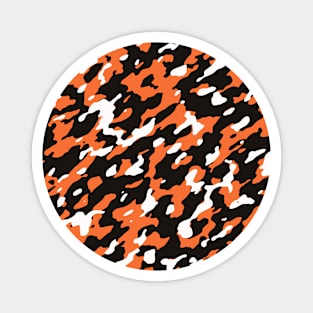 Tiger inspired pattern Magnet